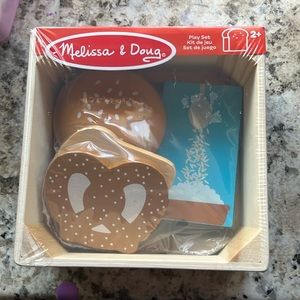 New Melissa & Doug Wooden Food Groups Play Food Set – Grains